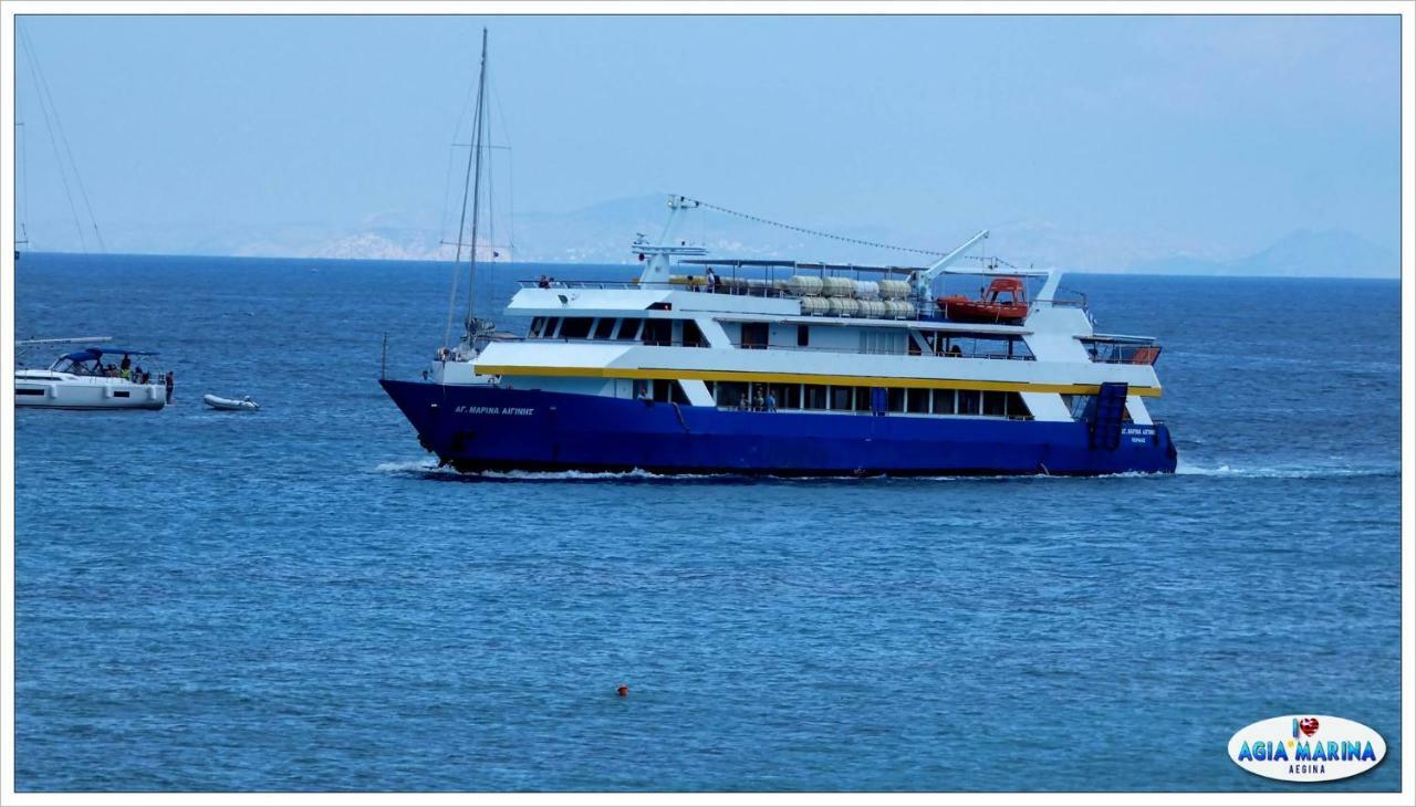 Kavos Bay Seafront Hotel Agia Marina  エクステリア 写真